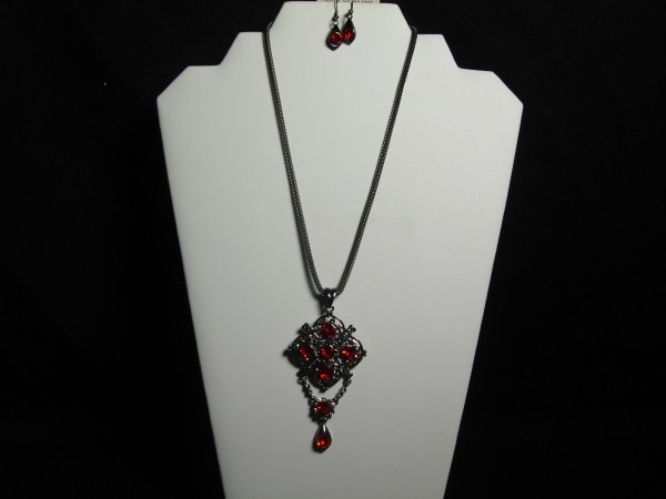 Crystal Stone Necklace Set